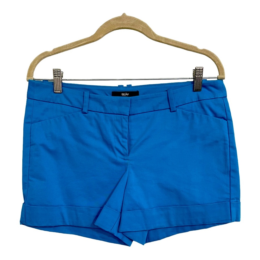 Women's Mossimo Cuffed Shorts Blue